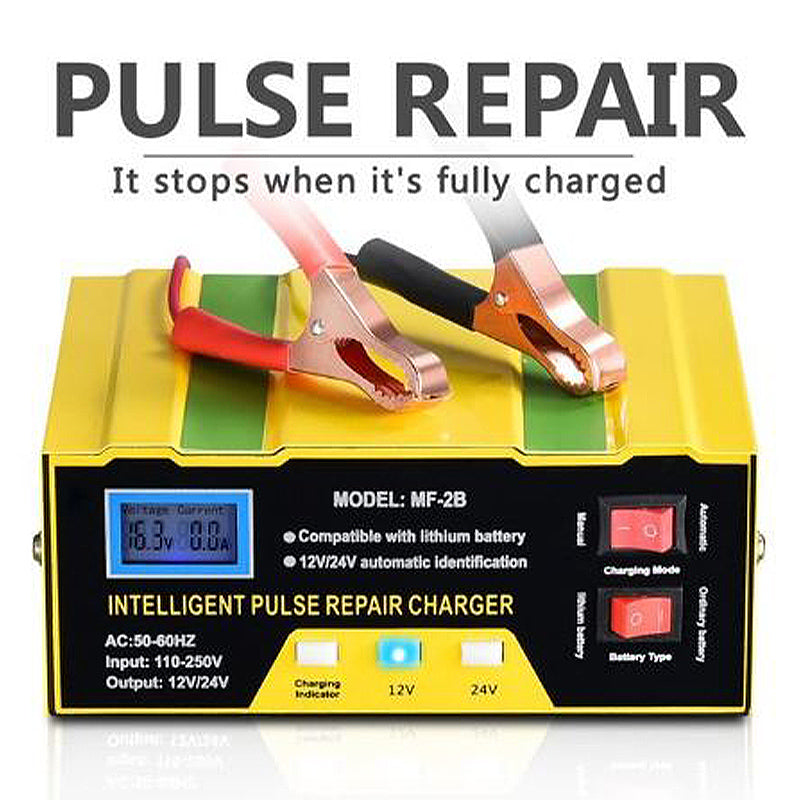 AutoPro Auto Punjač Akumulatora 12V/24V – Automatski Smart Charger