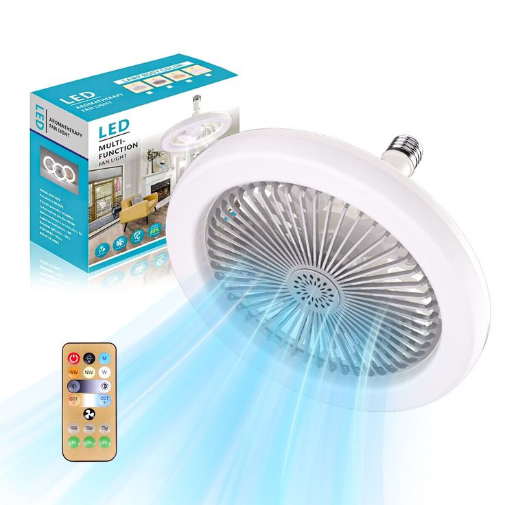 Luster Ventilator sa Daljinskim Upravljačem