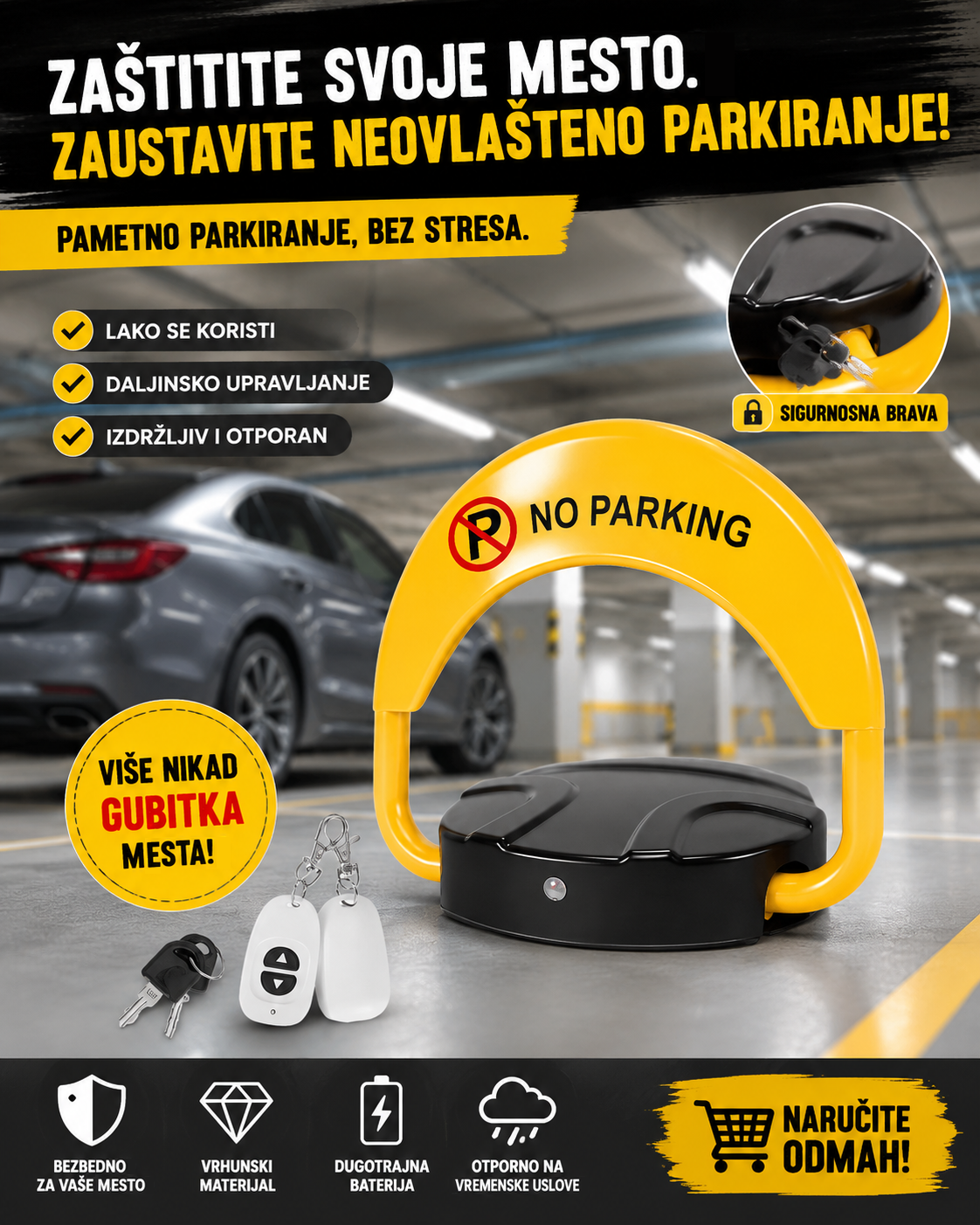 AutoGuard APB – Automatska Parking Barijera