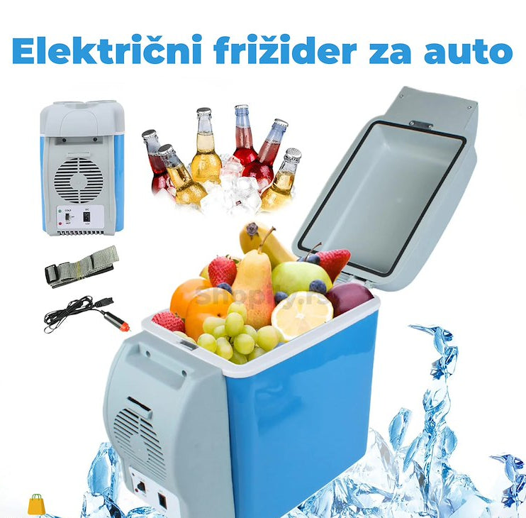 CampPro 7.5L Prenosni Auto Frižider i Zamrzivač