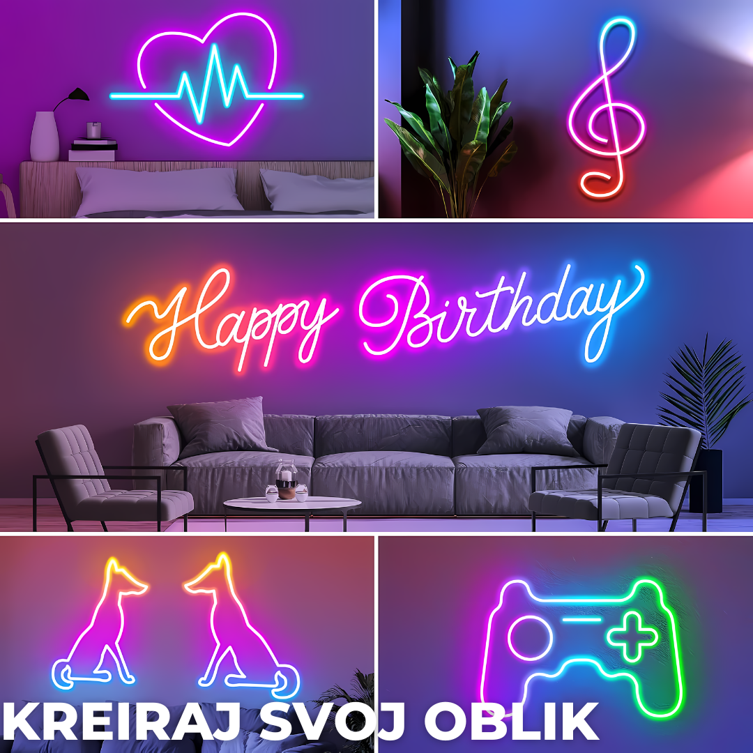 Savitljiva LED traka - 5 Metara