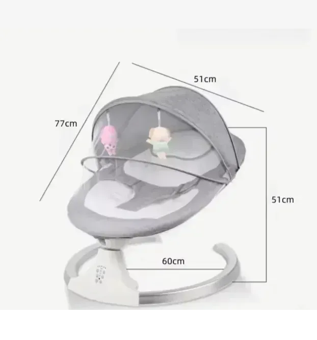BabySwing Jaje - Električna Njihalica za Bebe