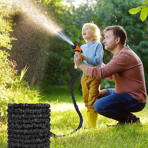 FlexiGarden Magično Rastegljivo Baštensko Crevo sa Prskalicom 45 M