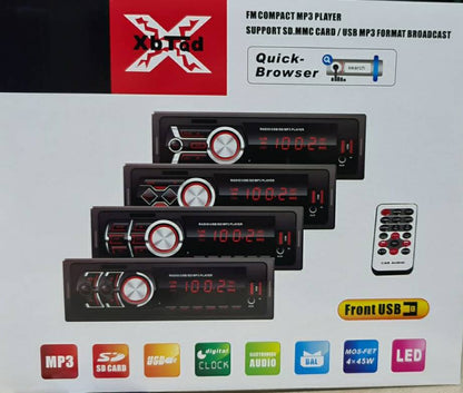 AutoMusic 4×60W MP3 FM Radio Plejer za Auto