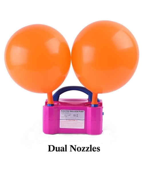 AirMax Duo – Električna Prenosiva Pumpa za Balone sa Dve Cevi