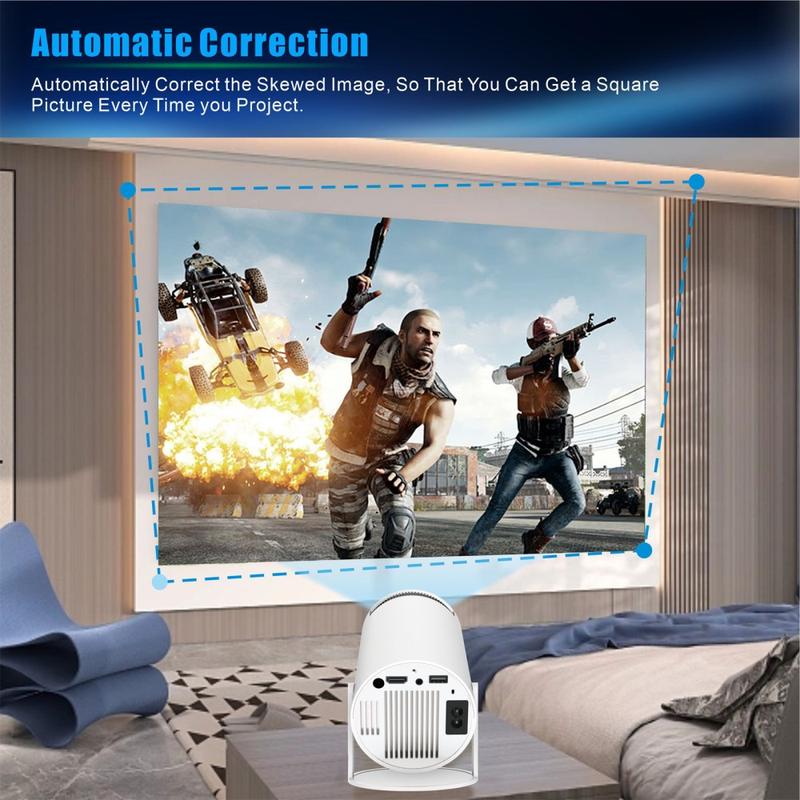 Pro Android 11 Smart Projektor – Dual Wi-Fi & Bluetooth