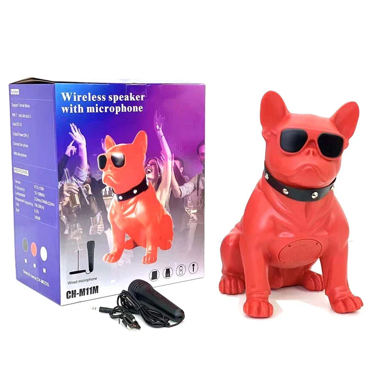 Bull Dog Bežični BT Zvučnik sa Dubokim Basom i FM Radijom