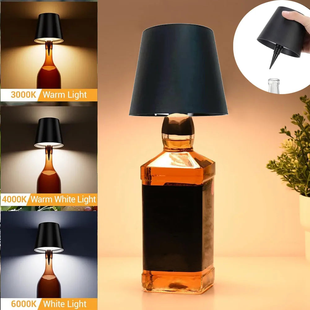 LumiBottle LED Dekorativna Lampa za Flaše – 3 Boje Svetla