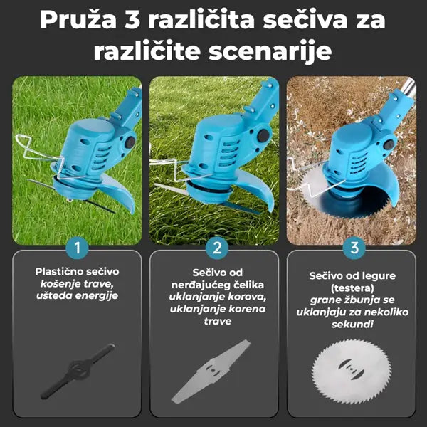 Trimer-za-kosenje-trave-sa-dve-baterije