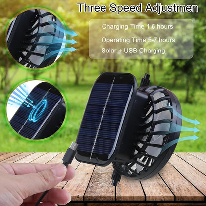 Smart solarni sesir sa ventilatorima