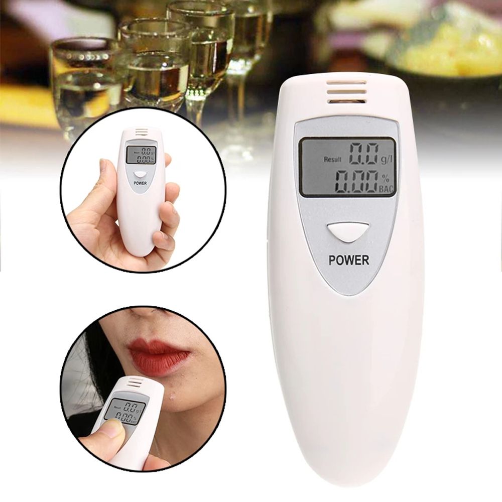 SafeCheck Digitalni Alkotester sa LCD Satom i Alarmom
