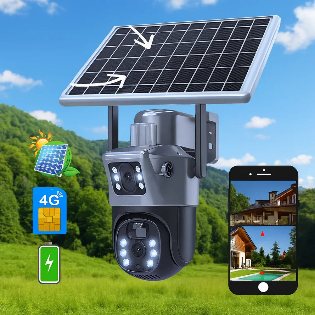 Solarna 4G kamera – nadzor bez struje i interneta